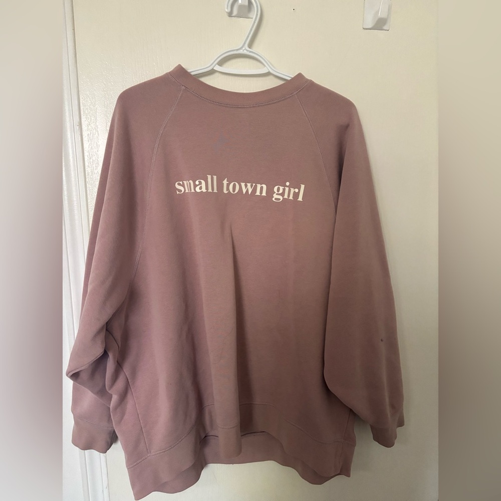Brunette The Label Mauve Crewneck Sweatshirt